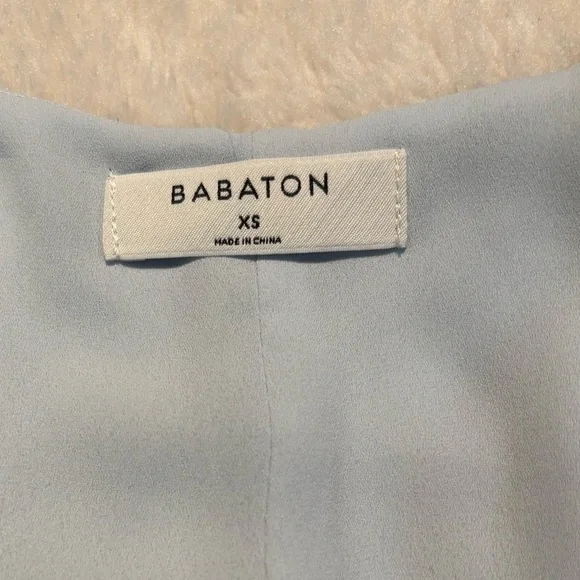 Babaton Soft Blue Blouse - Picture 9 of 11
